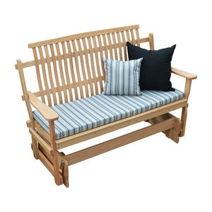 A & L Furniture Bent Oak Glider Glider Natural / 4ft