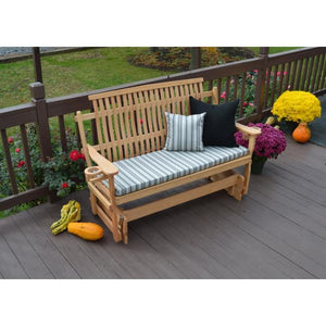 A & L Furniture Bent Oak Glider Glider Natural / 4ft