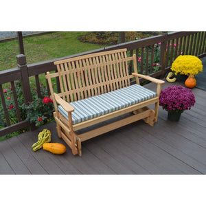 A & L Furniture Bent Oak Glider Glider Natural / 4ft