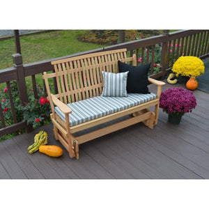 A & L Furniture Bent Oak Glider Glider Natural / 4ft