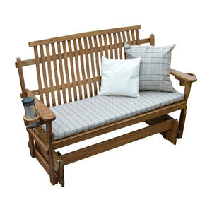 A & L Furniture Bent Oak Glider Glider Natural / 4ft