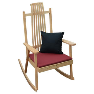 A & L Furniture Bent Oak Rocker Chair Rocker Chair Natural