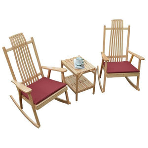 A & L Furniture Bent Oak Rocker Chair Rocker Chair Natural