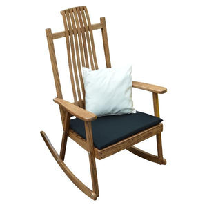A & L Furniture Bent Oak Rocker Chair Rocker Chair Natural