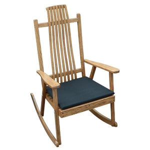 A & L Furniture Bent Oak Rocker Chair Rocker Chair Natural