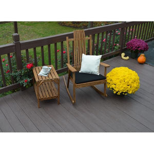 A & L Furniture Bent Oak Rocker Chair Rocker Chair Natural