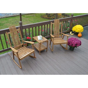 A & L Furniture Bent Oak Rocker Chair Rocker Chair Natural