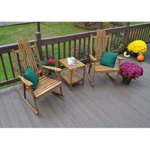 A & L Furniture Bent Oak Rocker Chair Rocker Chair Natural