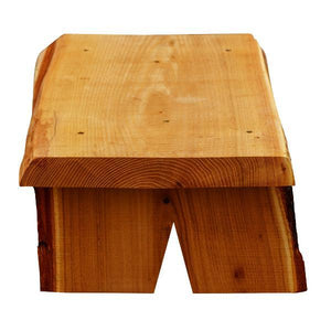 A & L Furniture Briar Patch Flower Pot Bench Garden Benches 2ft / Cedar