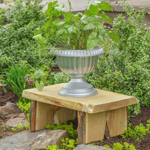 A & L Furniture Briar Patch Flower Pot Bench Garden Benches 2ft / Unfinished