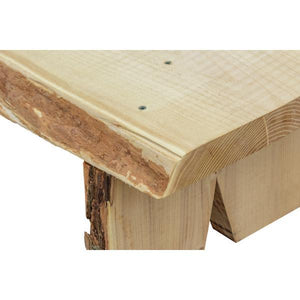 A & L Furniture Briar Patch Flower Pot Bench Garden Benches 2ft / Unfinished