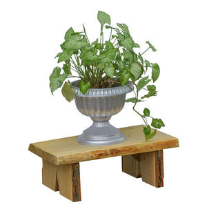 A & L Furniture Briar Patch Flower Pot Bench Garden Benches 2ft / Unfinished