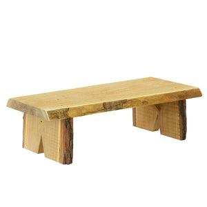 A & L Furniture Briar Patch Flower Pot Bench Garden Benches 3ft / Natural