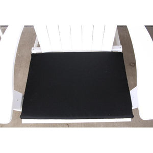 A & L Furniture Chair Seat Cushion Cushions & Pillows Black