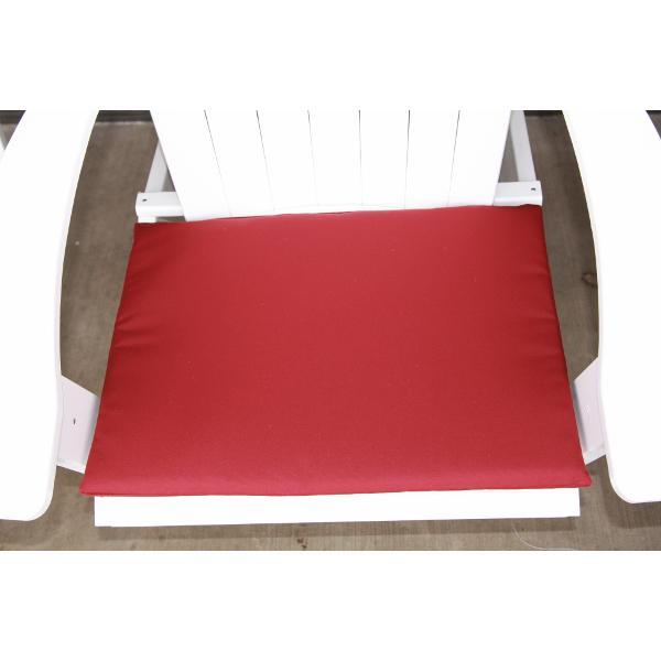 A &amp; L Furniture Chair Seat Cushion Cushions &amp; Pillows Burgundy