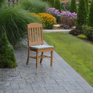 A & L Furniture Classic Dining Chair Outdoor Chairs Aruba Blue