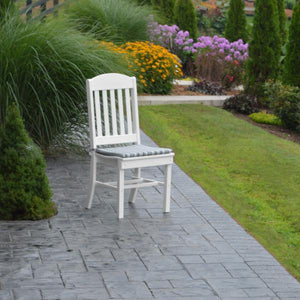 A & L Furniture Classic Dining Chair Outdoor Chairs Aruba Blue