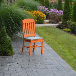 A & L Furniture Classic Dining Chair Outdoor Chairs Aruba Blue