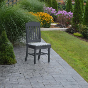 A & L Furniture Classic Dining Chair Outdoor Chairs Aruba Blue