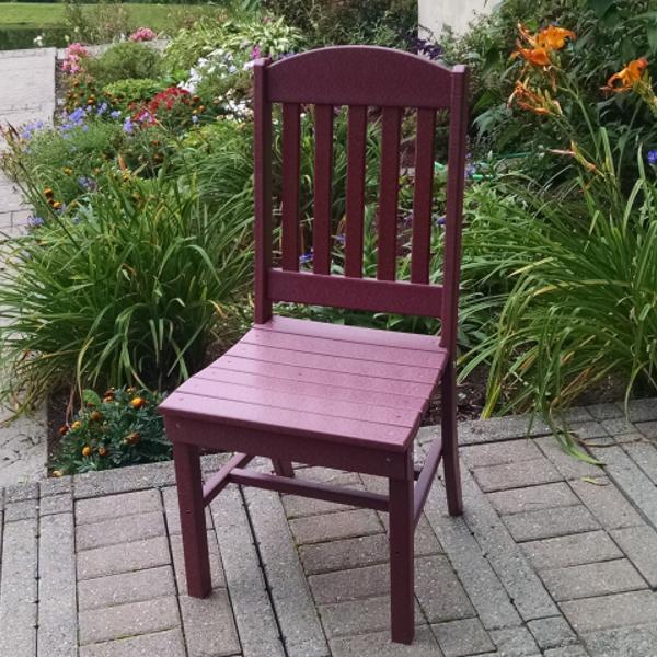 A &amp; L Furniture Classic Dining Chair Outdoor Chairs Aruba Blue