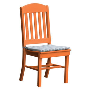 A & L Furniture Classic Dining Chair Outdoor Chairs Orange