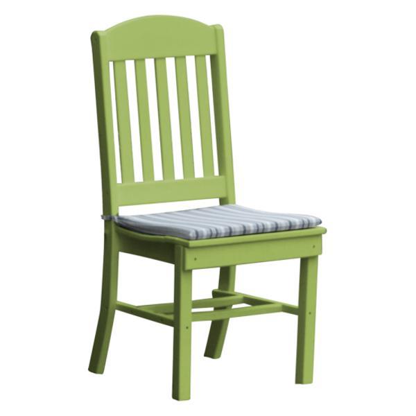 A &amp; L Furniture Classic Dining Chair Outdoor Chairs Tropical Lime