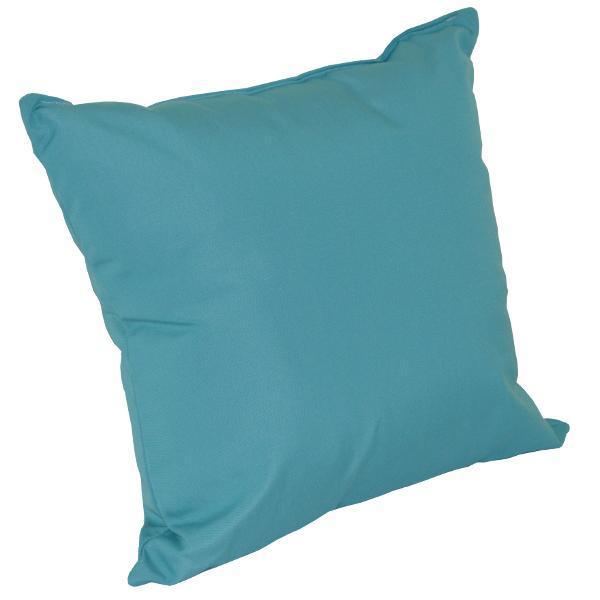 A &amp; L Furniture Cozy Pillow Pillows 15&quot; pillow / Aqua