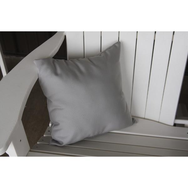 A &amp; L Furniture Cozy Pillow Pillows 15&quot; pillow / Gray