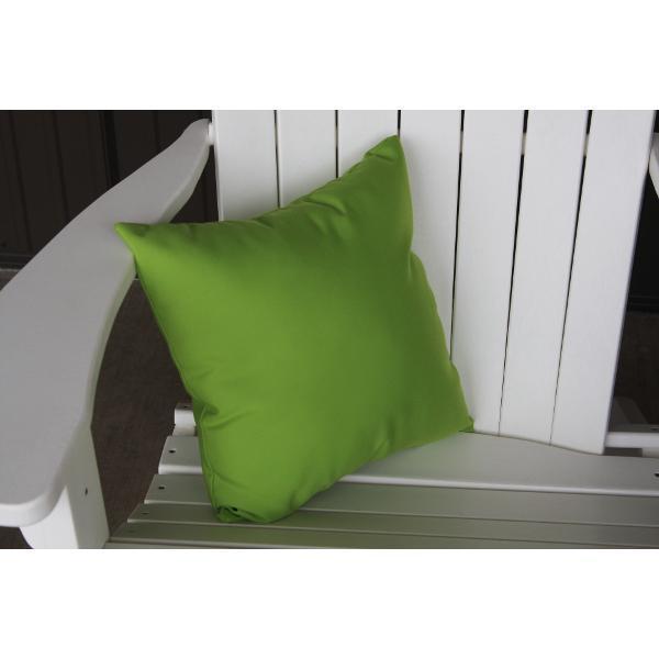 A &amp; L Furniture Cozy Pillow Pillows 15&quot; pillow / Lime