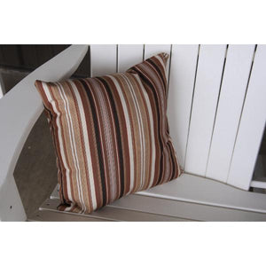 A & L Furniture Cozy Pillow Pillows 15" pillow / Maroon Stripe
