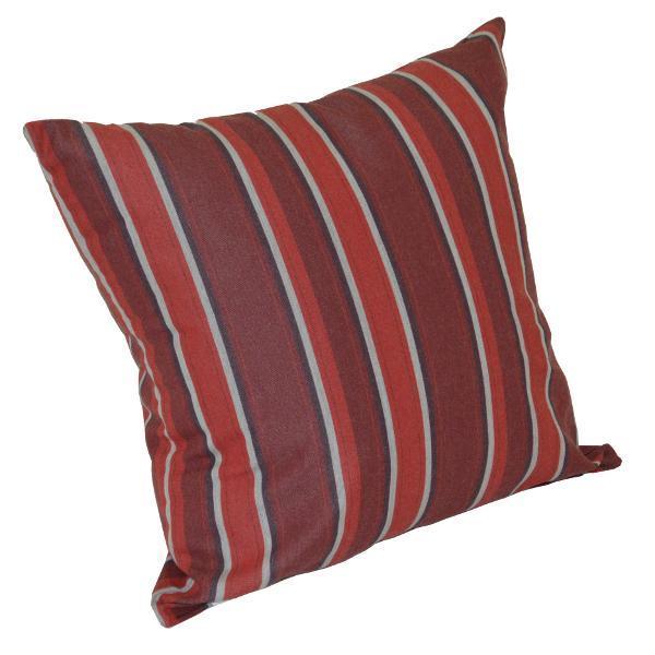 A &amp; L Furniture Cozy Pillow Pillows 15&quot; pillow / Red Stripe