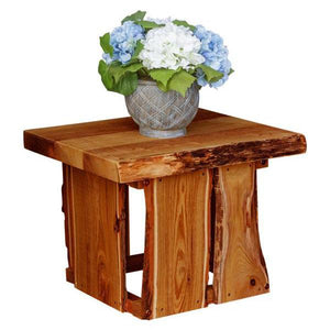 A & L Furniture Evening Grove Side Table Side Table Cedar