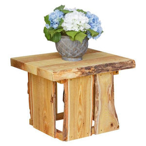 A & L Furniture Evening Grove Side Table Side Table Natural