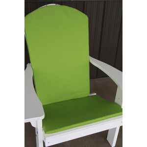 A & L Furniture Full Adirondack Chair Cushion Cushions & Pillows Natural
