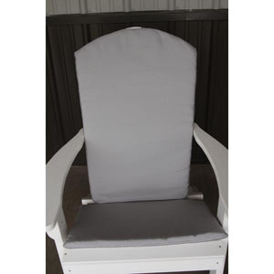 A & L Furniture Full Adirondack Chair Cushion Cushions & Pillows Natural