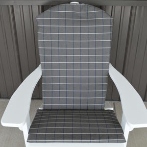 A & L Furniture Full Adirondack Chair Cushion Cushions & Pillows Natural