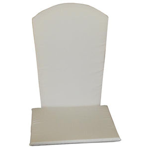 A & L Furniture Full Adirondack Chair Cushion Cushions & Pillows Natural