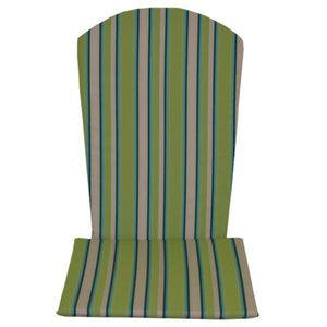 A & L Furniture Full Adirondack Chair Cushion Cushions & Pillows Natural