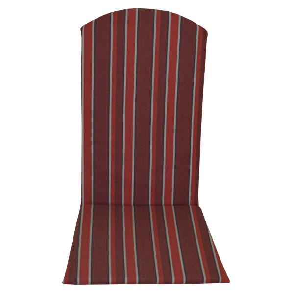 A &amp; L Furniture Full Rocker Cushion Red Stripe