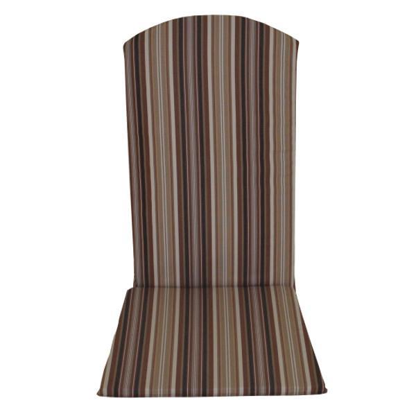 A &amp; L Furniture Full Rocker Cushion Maroon Stripe