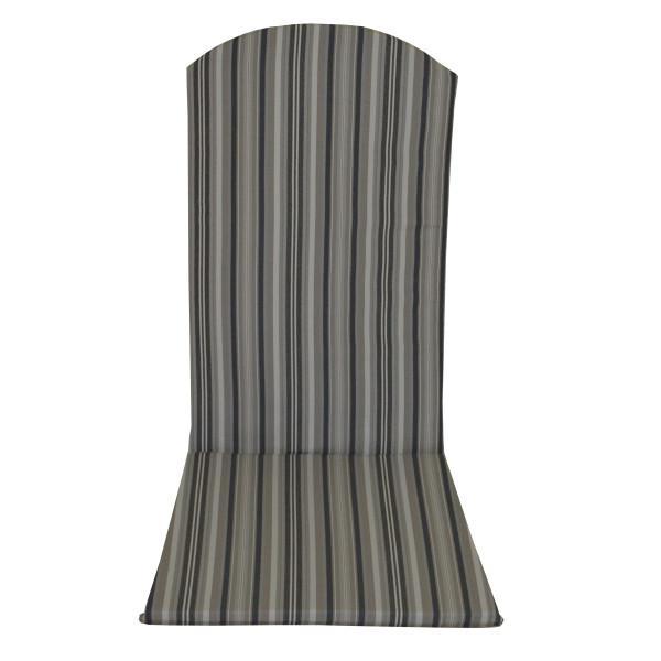 A &amp; L Furniture Full Rocker Cushion Gray Stripe