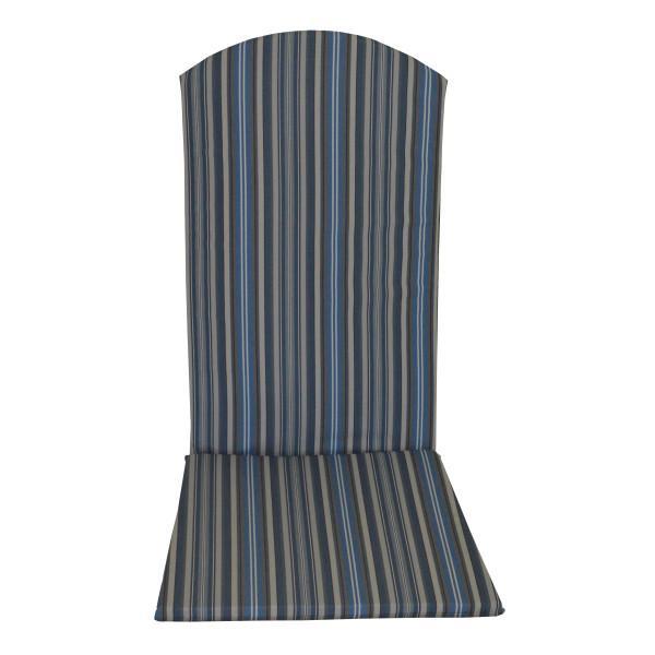 A &amp; L Furniture Full Rocker Cushion Blue Stripe