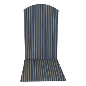 A & L Furniture Full Rocker Cushion Blue Stripe
