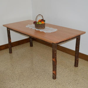 A & L Furniture Hickory Farm Table Table 4ft / Natural
