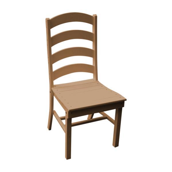 A &amp; L Furniture Ladderback Dining Chair Outdoor Chairs Cedar