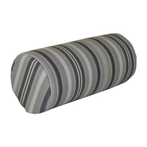 A & L Furniture New Hope Chair Head Pillow Cushions & Pillows Gray Stripe