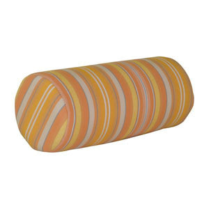 A & L Furniture New Hope Chair Head Pillow Cushions & Pillows Orange Stripe