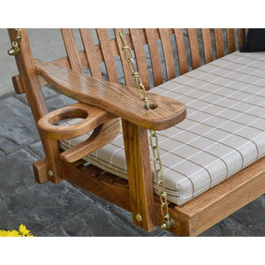 A & L Furniture Oak Cupholder Cup Holders Natural