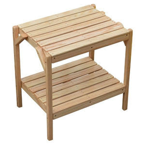 A & L Furniture Oak End Table End Table Natural