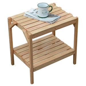 A & L Furniture Oak End Table End Table Natural